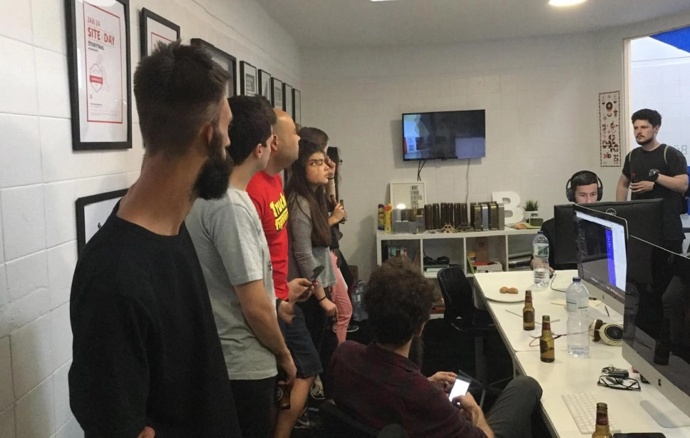 Bürocratik hosting the European Design Awards Porto Studio Walks 2017